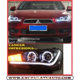 Faros Led Delanteros LANCER Mitsubishi